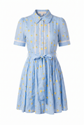 STARLIT SKIES WOVEN MINI DRESS
