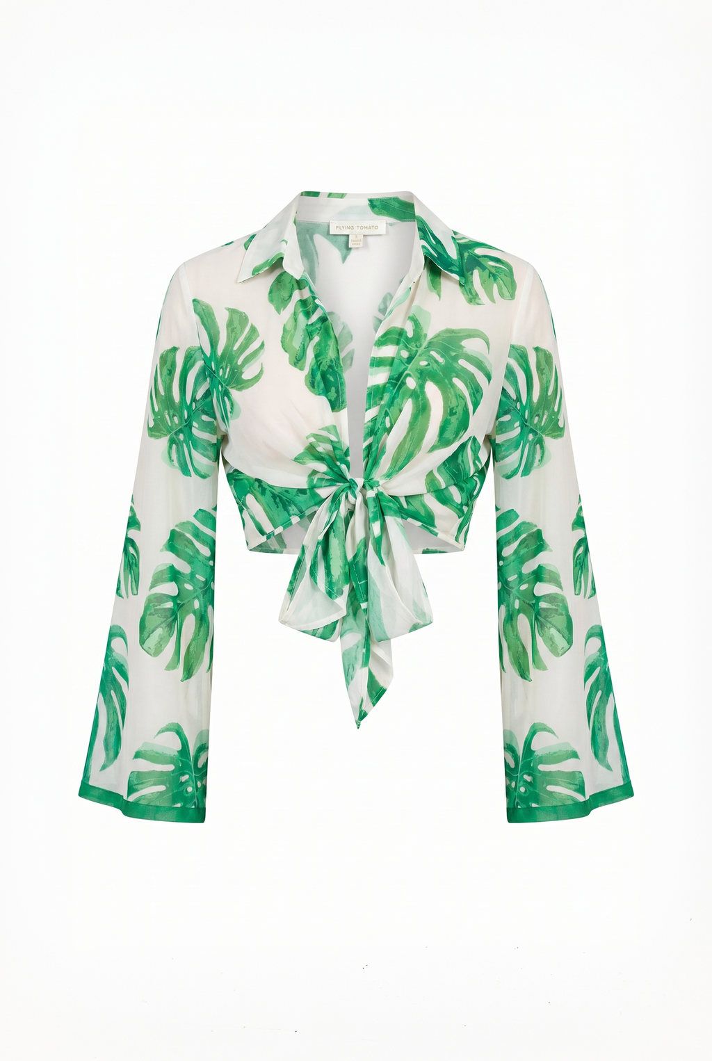 EYES ON PARADISE FLORAL WOVEN TOP