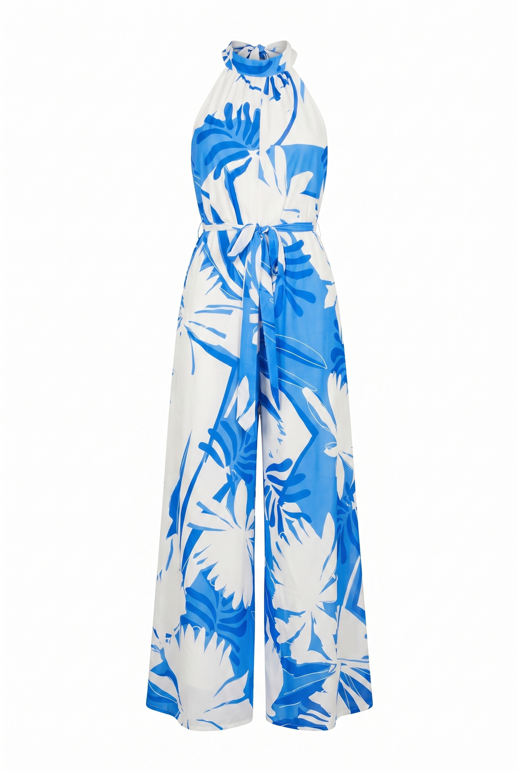 HERE FOR THE VACATION WOVEN JUMPSUIT