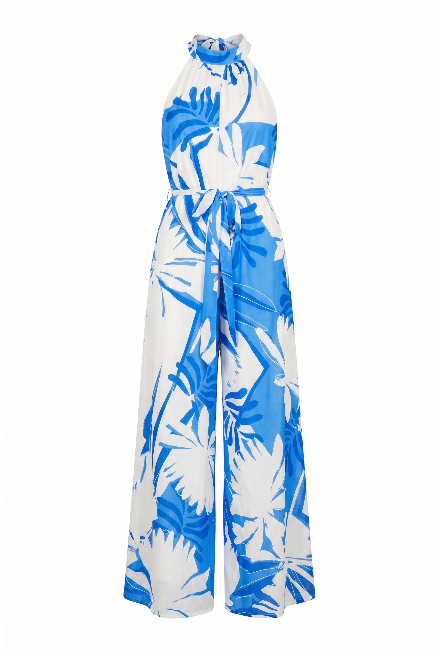HERE FOR THE VACATION WOVEN JUMPSUIT