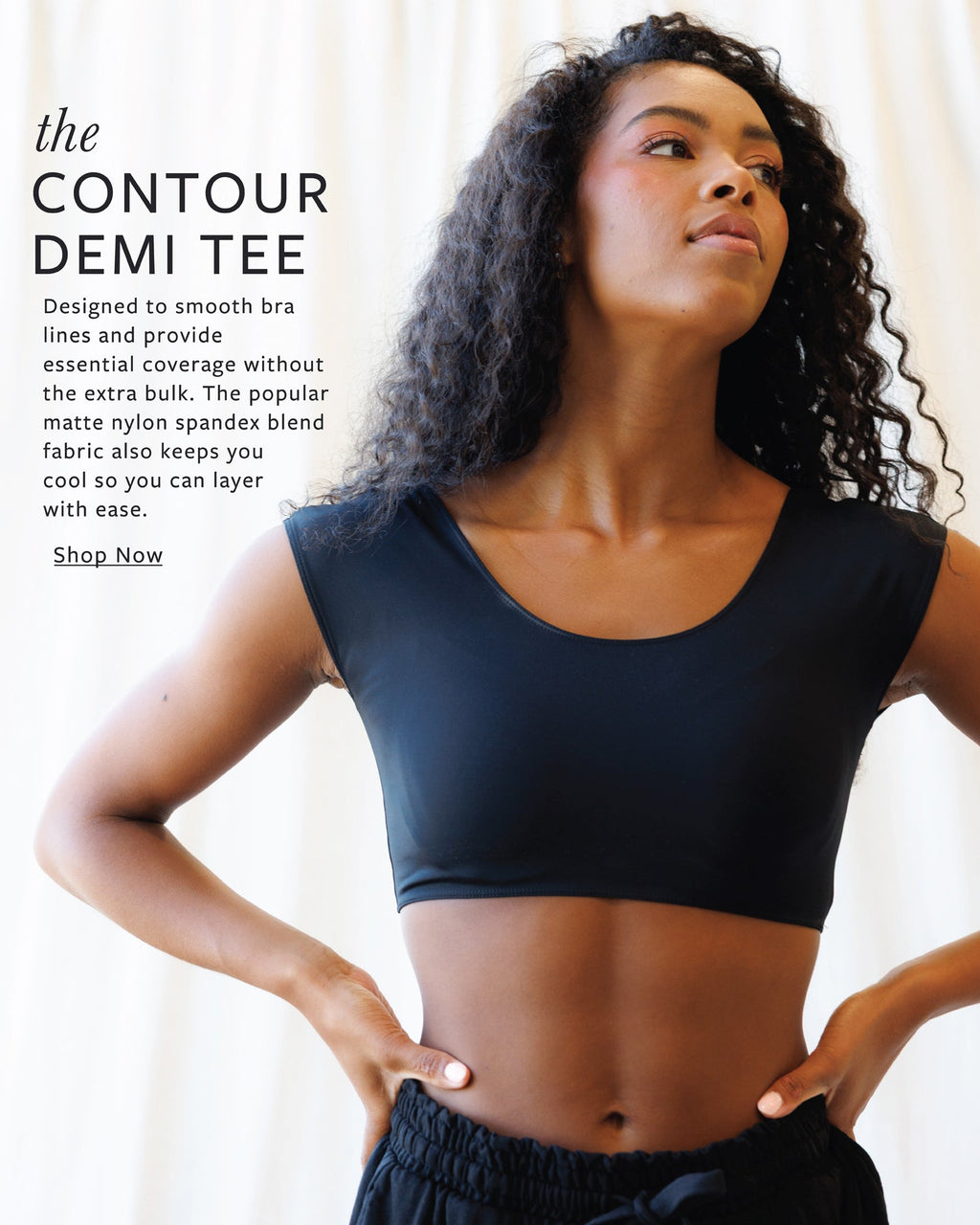 Contour Demi Tee