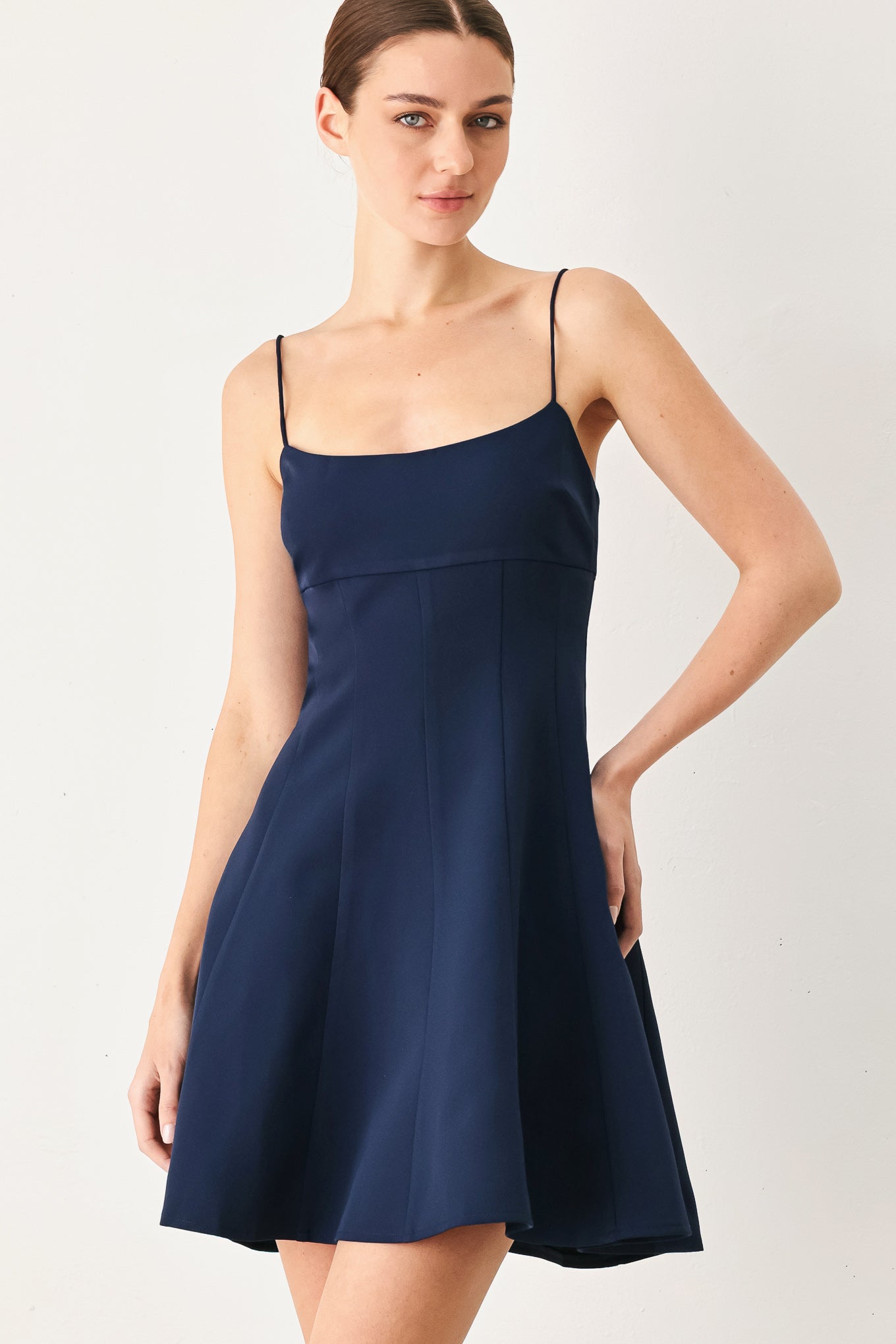 FRESH LINE WOVEN CAMI DRESS