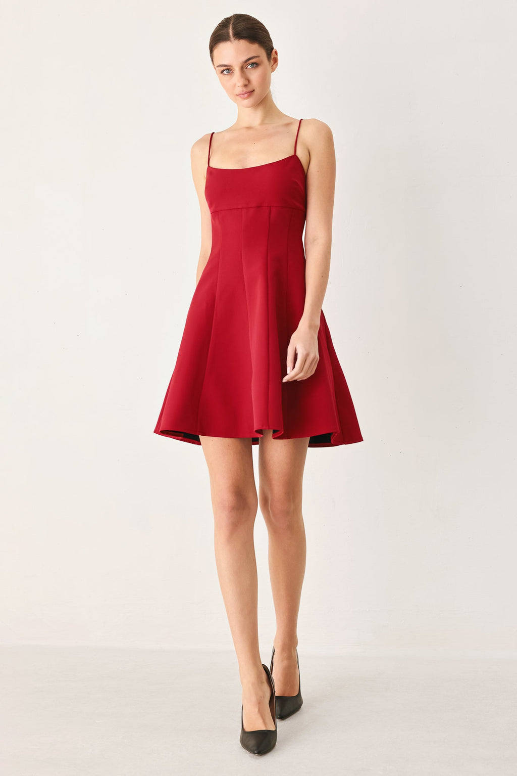 FRESH LINE WOVEN CAMI DRESS