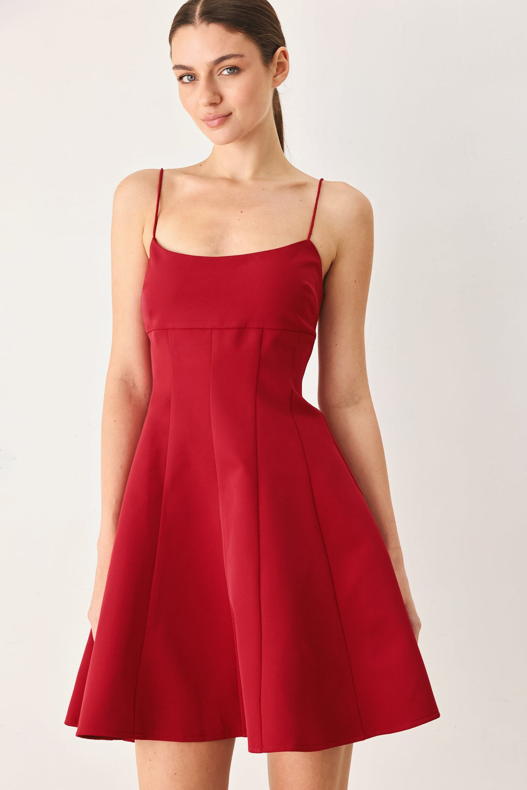 FRESH LINE WOVEN CAMI DRESS