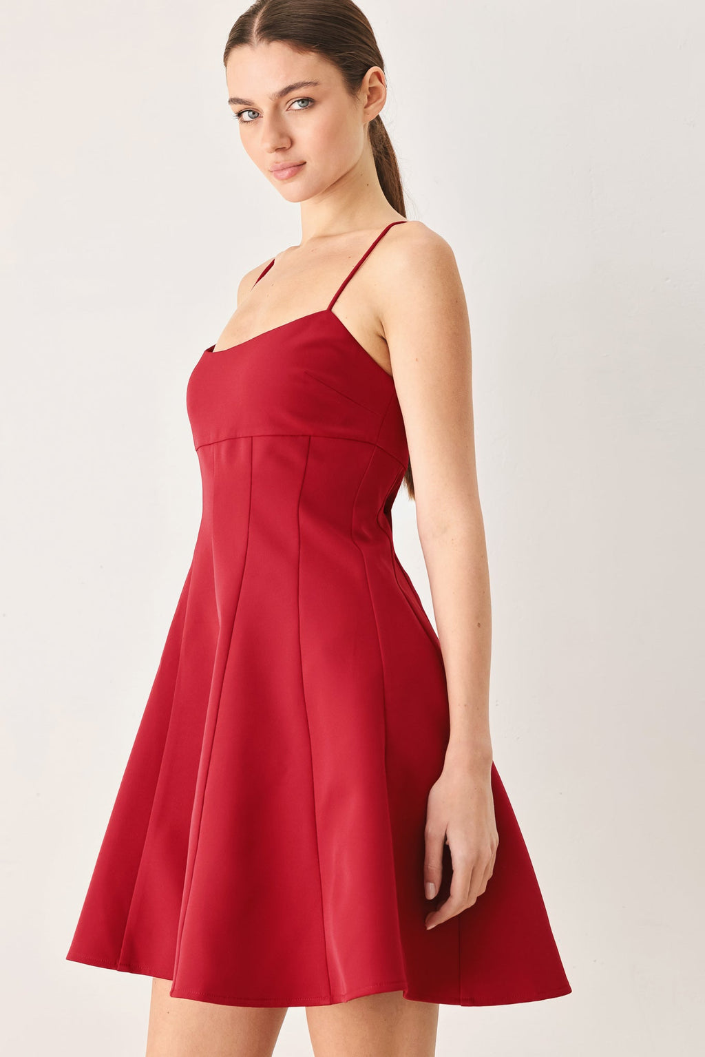 FRESH LINE WOVEN CAMI DRESS