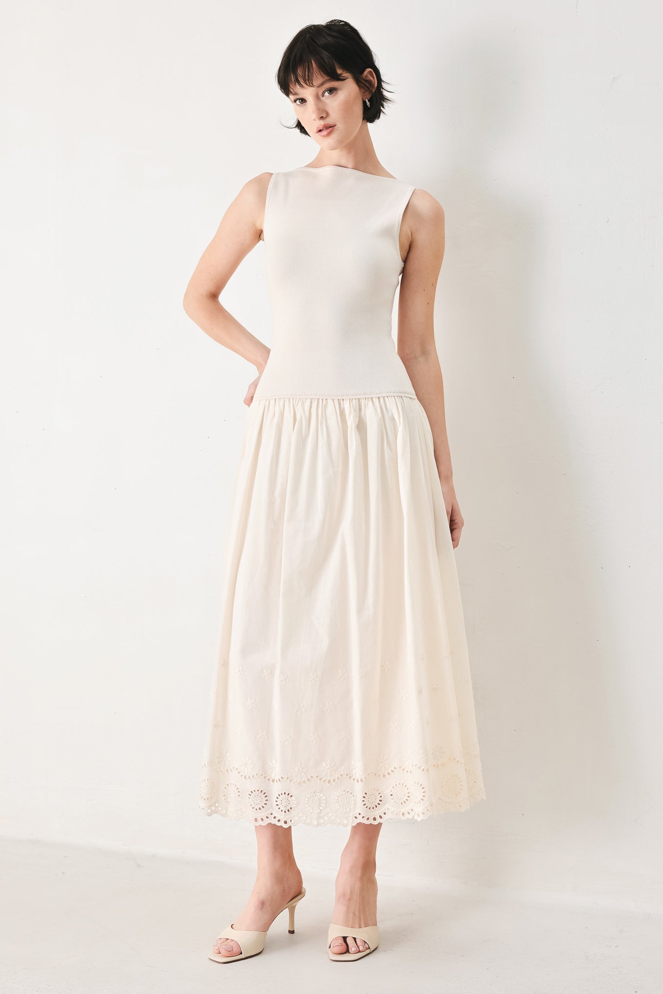 DAYDREAM THREAD MIDI DRESS
