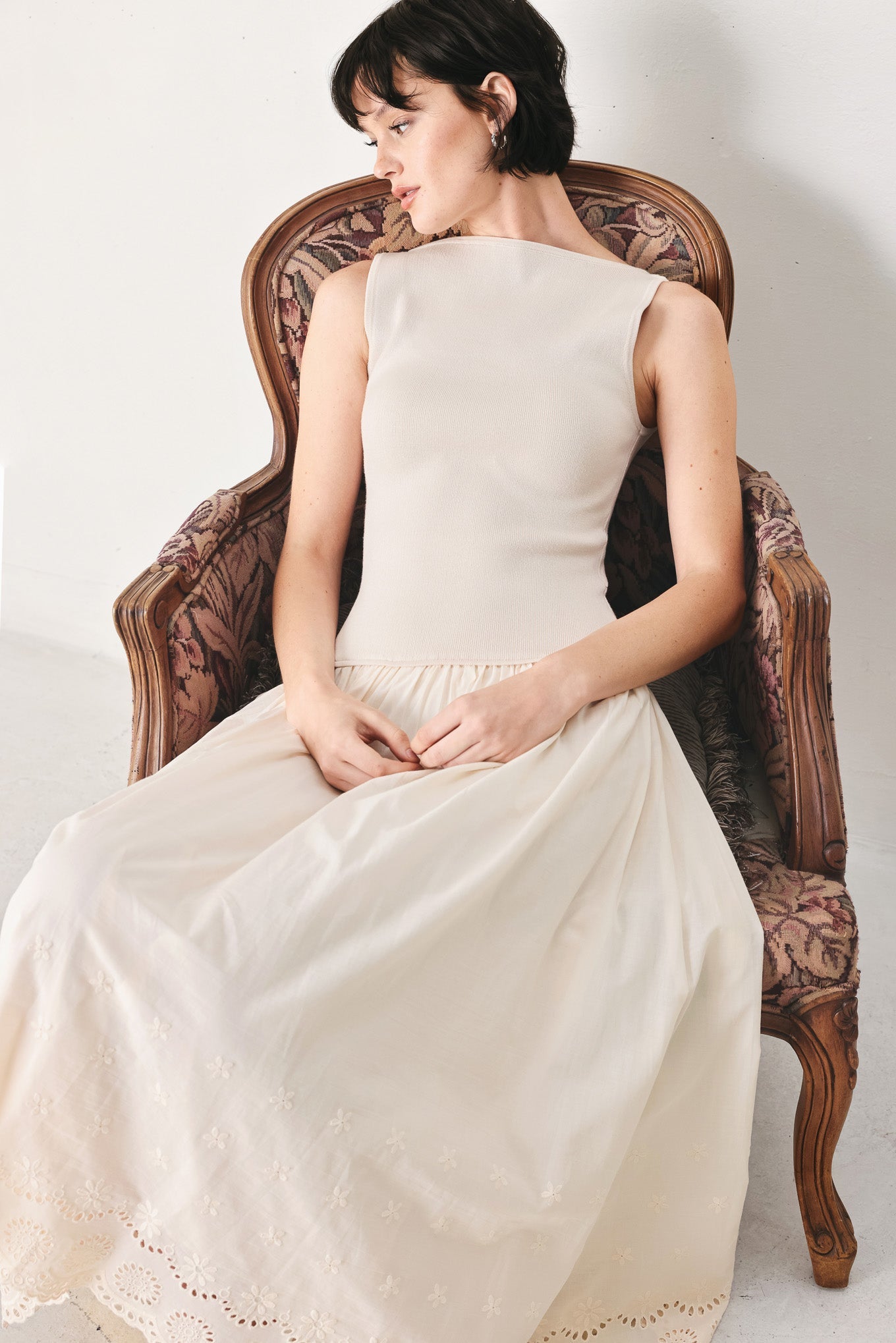 DAYDREAM THREAD MIDI DRESS