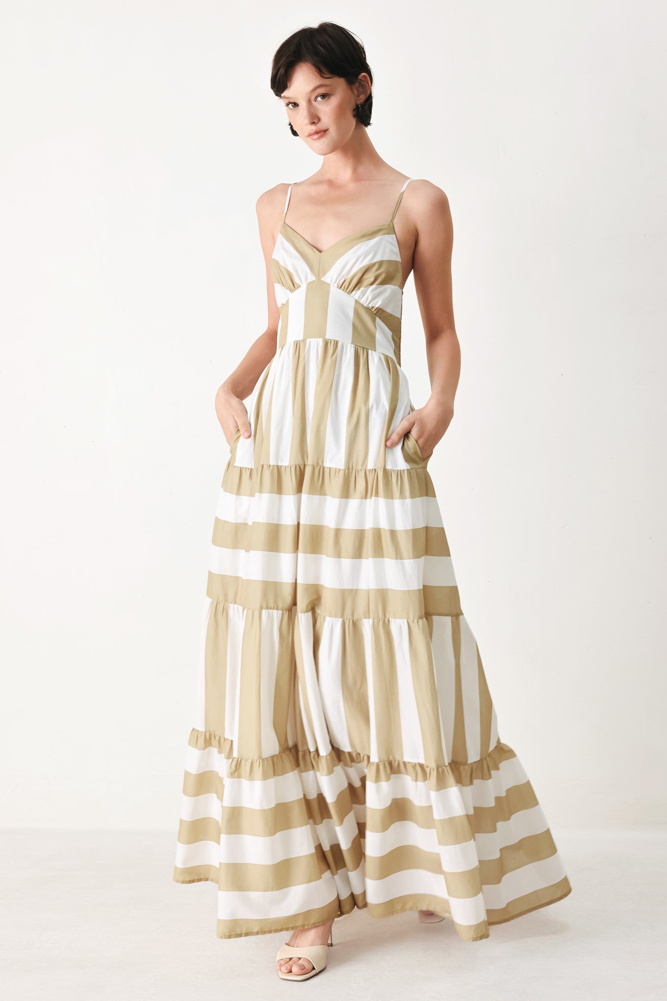 SUNKISSED BOARDWALK WOVEN MAXI DRESS