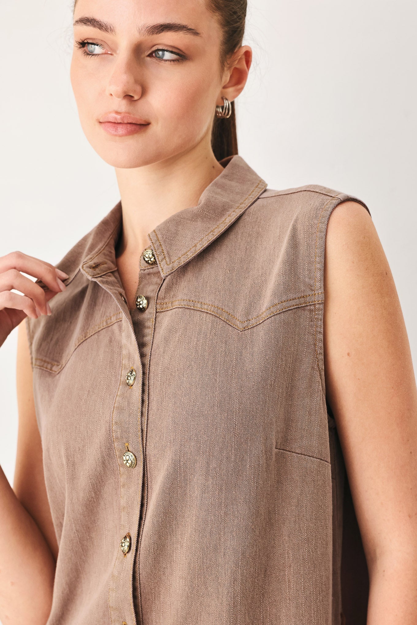 RUSTIC ROMANCE WOVEN MIDI DRESS