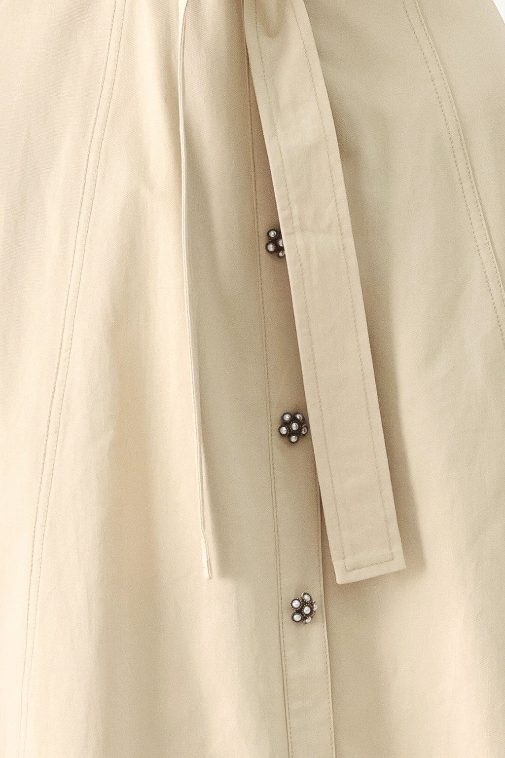 DUNE DAYDREAM WOVEN MIDI DRESS