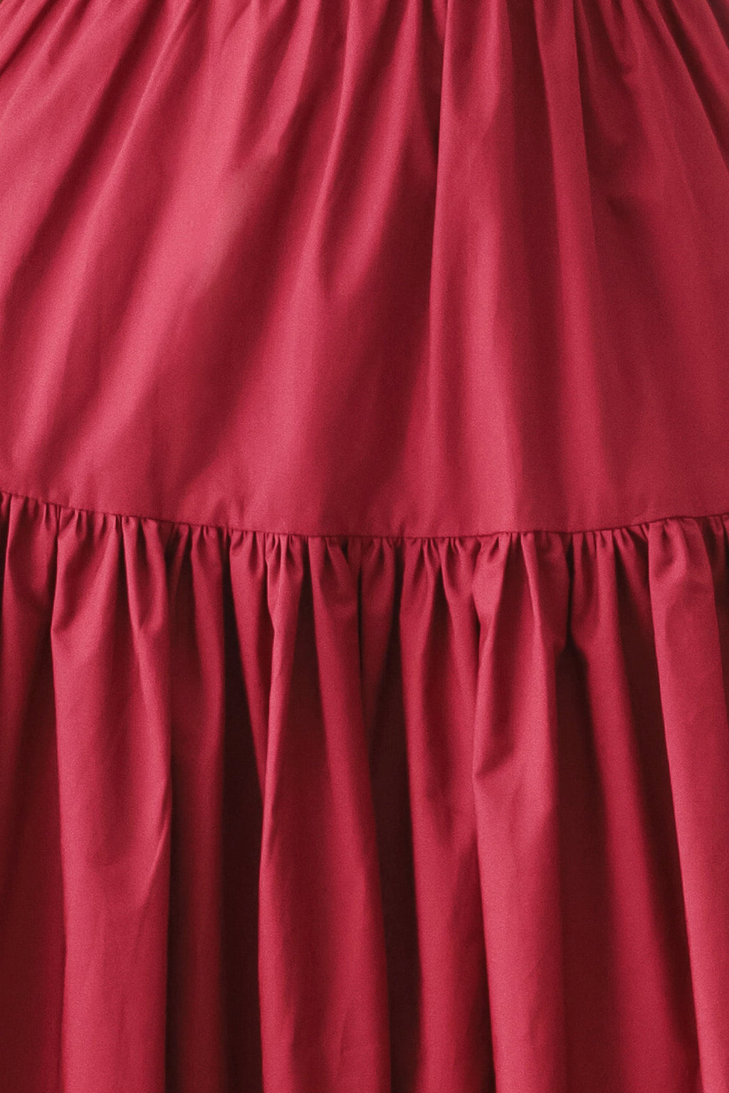 BERRY ROMANCE WOVEN MIDI DRESS