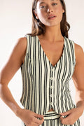 IN THE QUIET SHADE WOVEN VEST