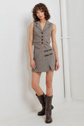 TAILORED COOL WOVEN VEST