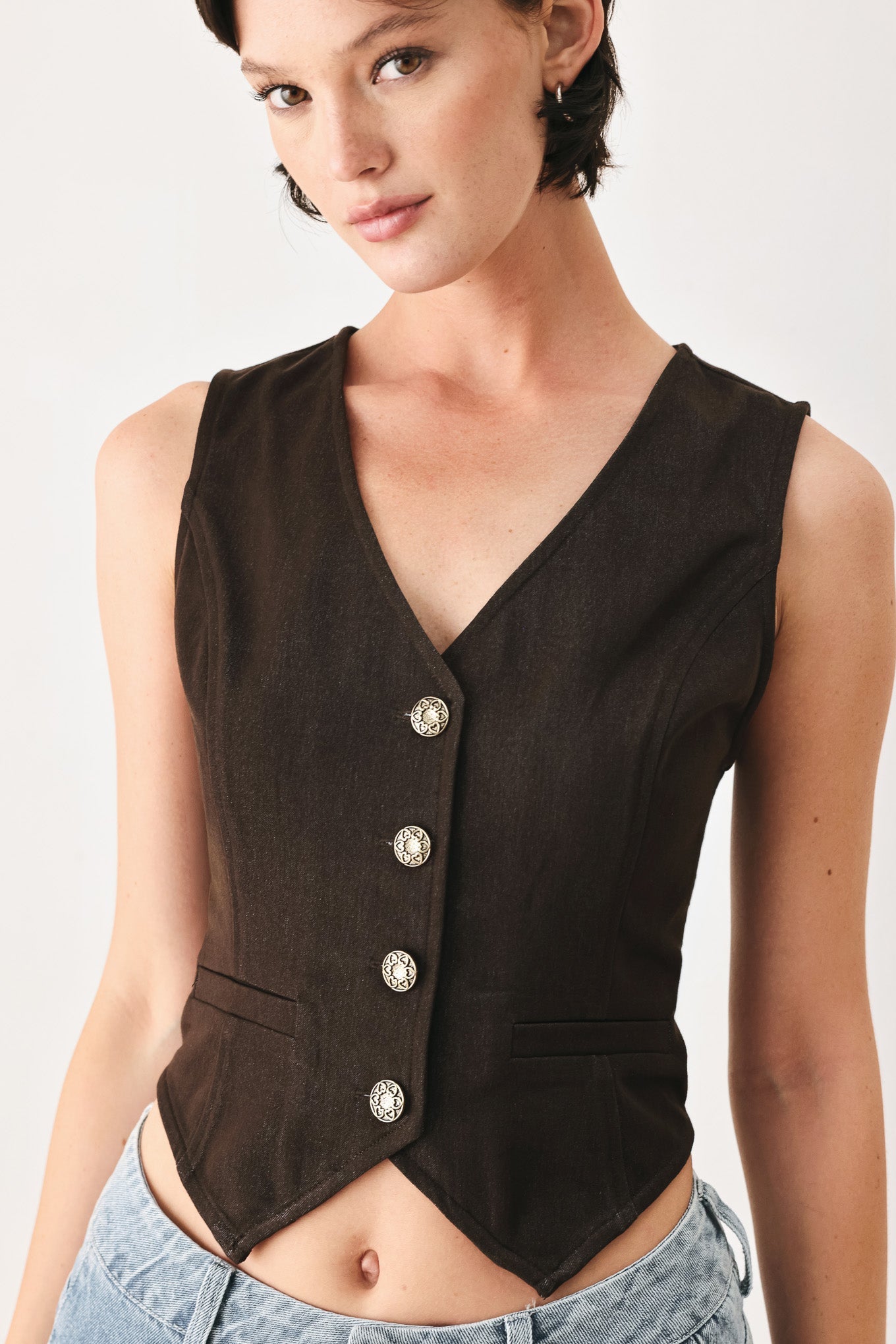 OUTLAW HEART WOVEN VEST