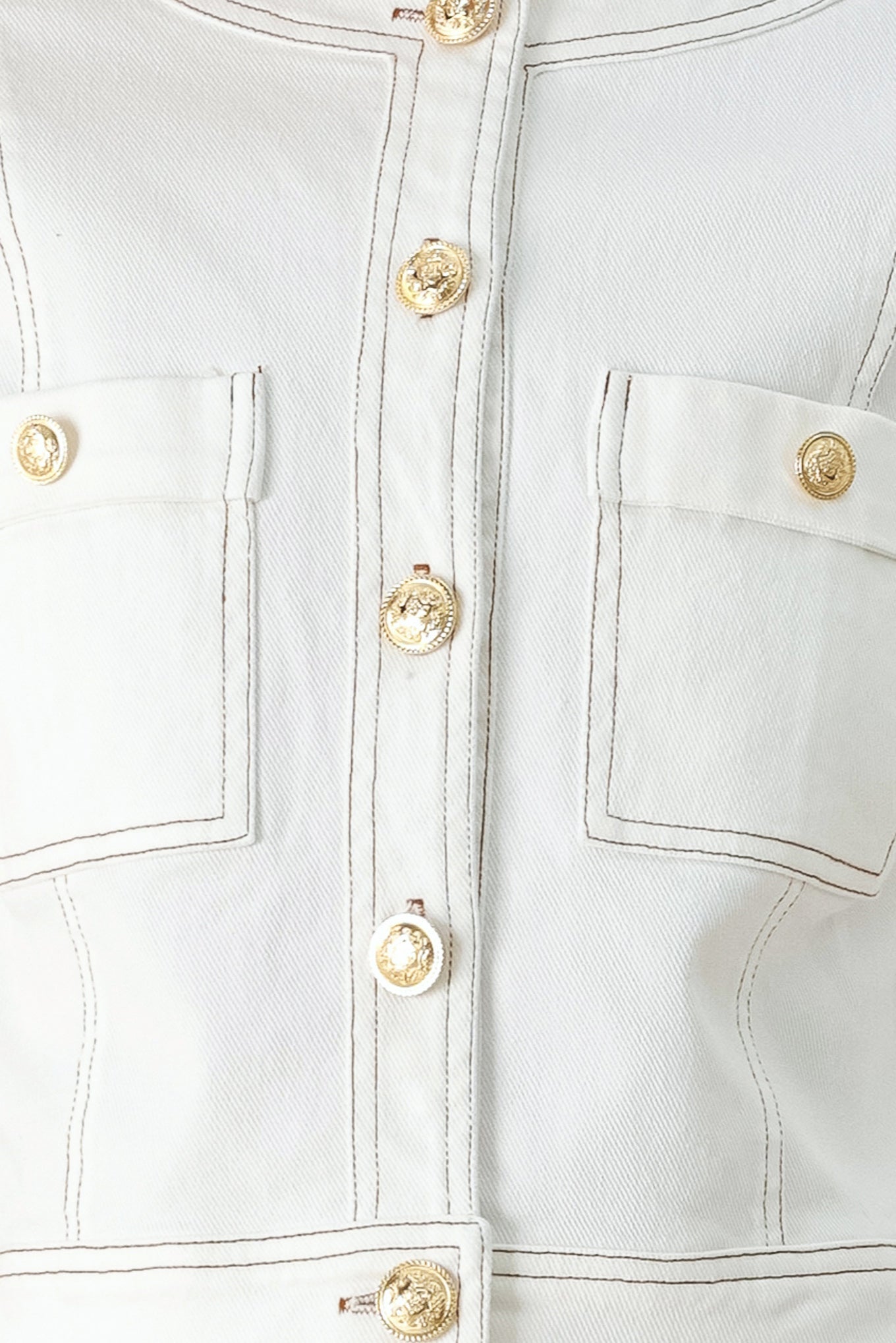 FIFTH STREET WOVEN CROP JACKET