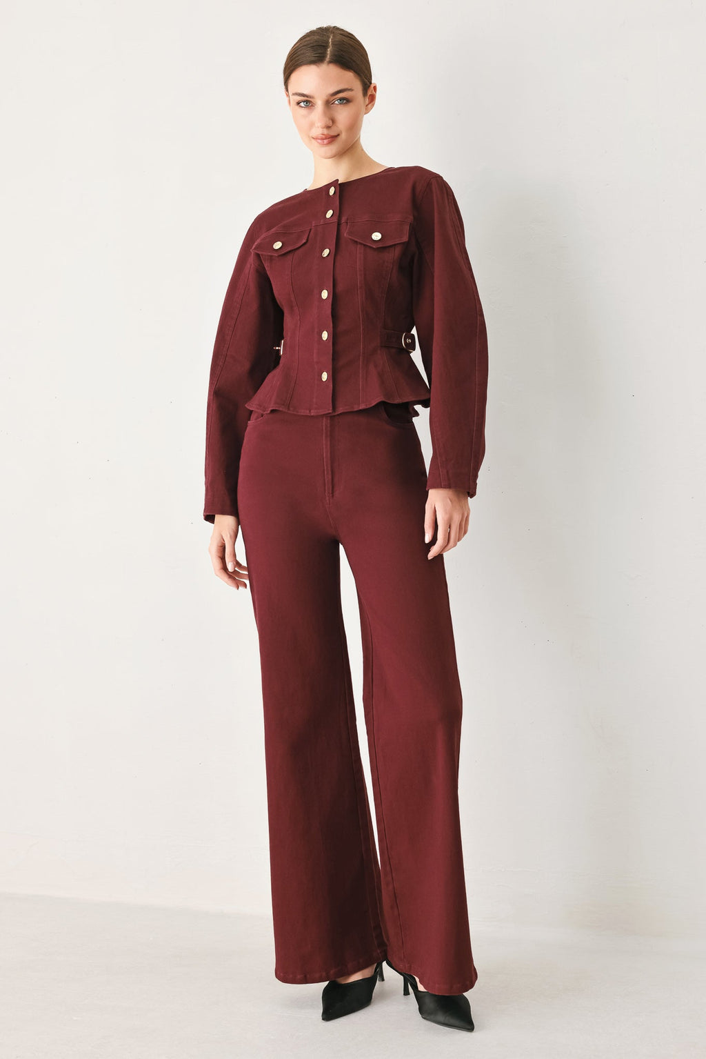 MERLOT RIDGE WOVEN JACKET