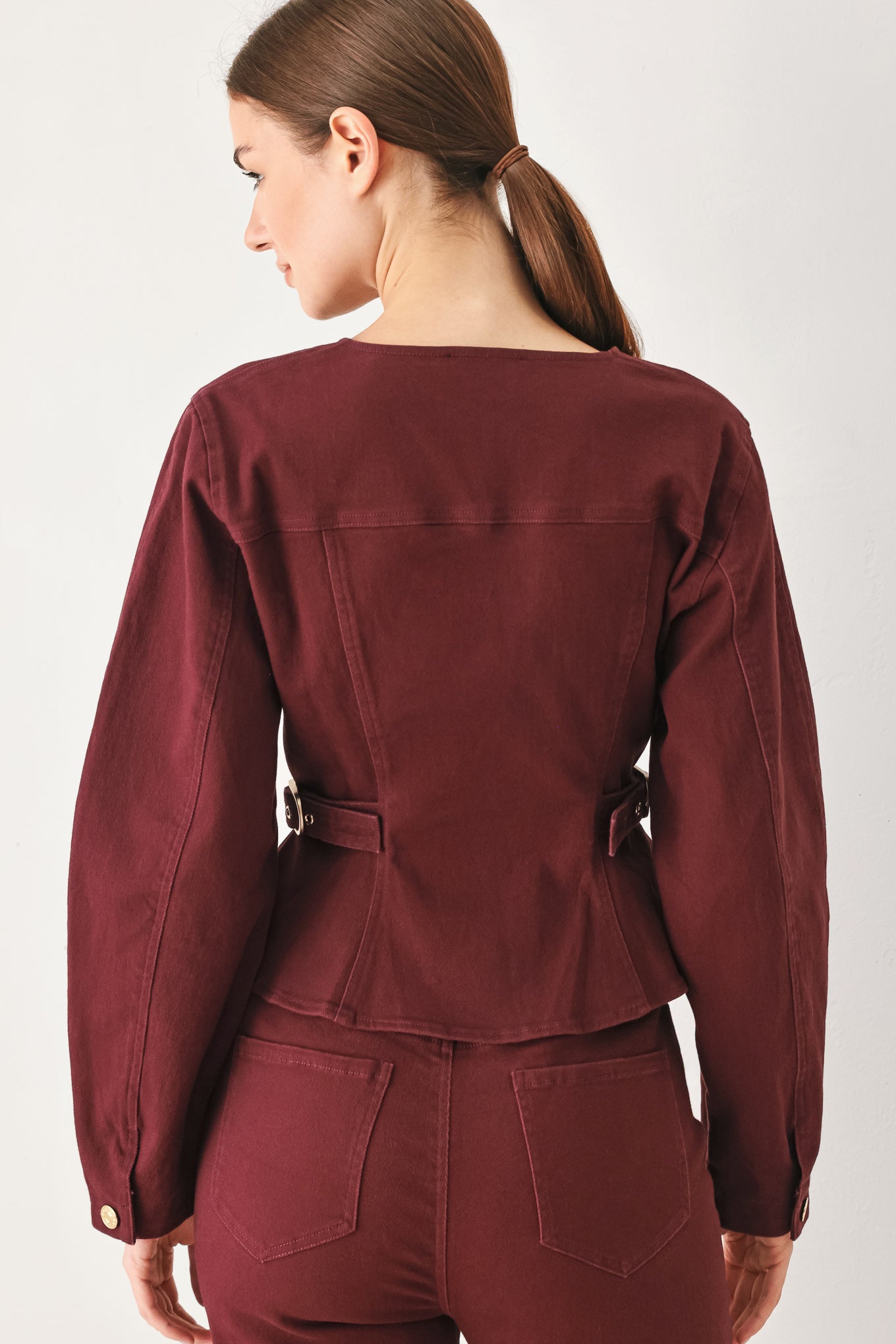 MERLOT RIDGE WOVEN JACKET