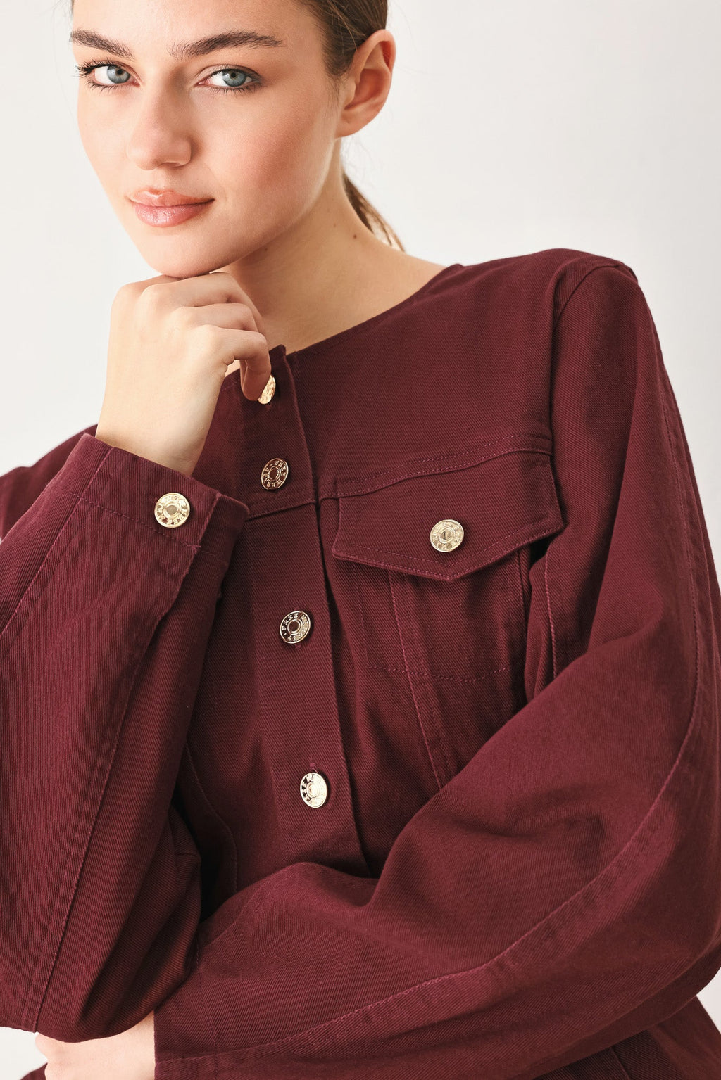 MERLOT RIDGE WOVEN JACKET