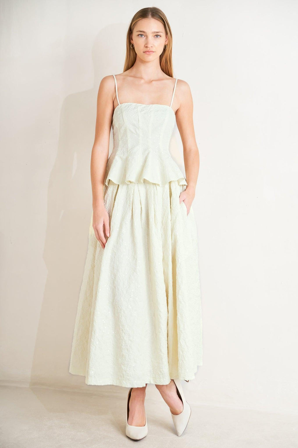 GRAND ENTRANCE WOVEN FULL SKIRT