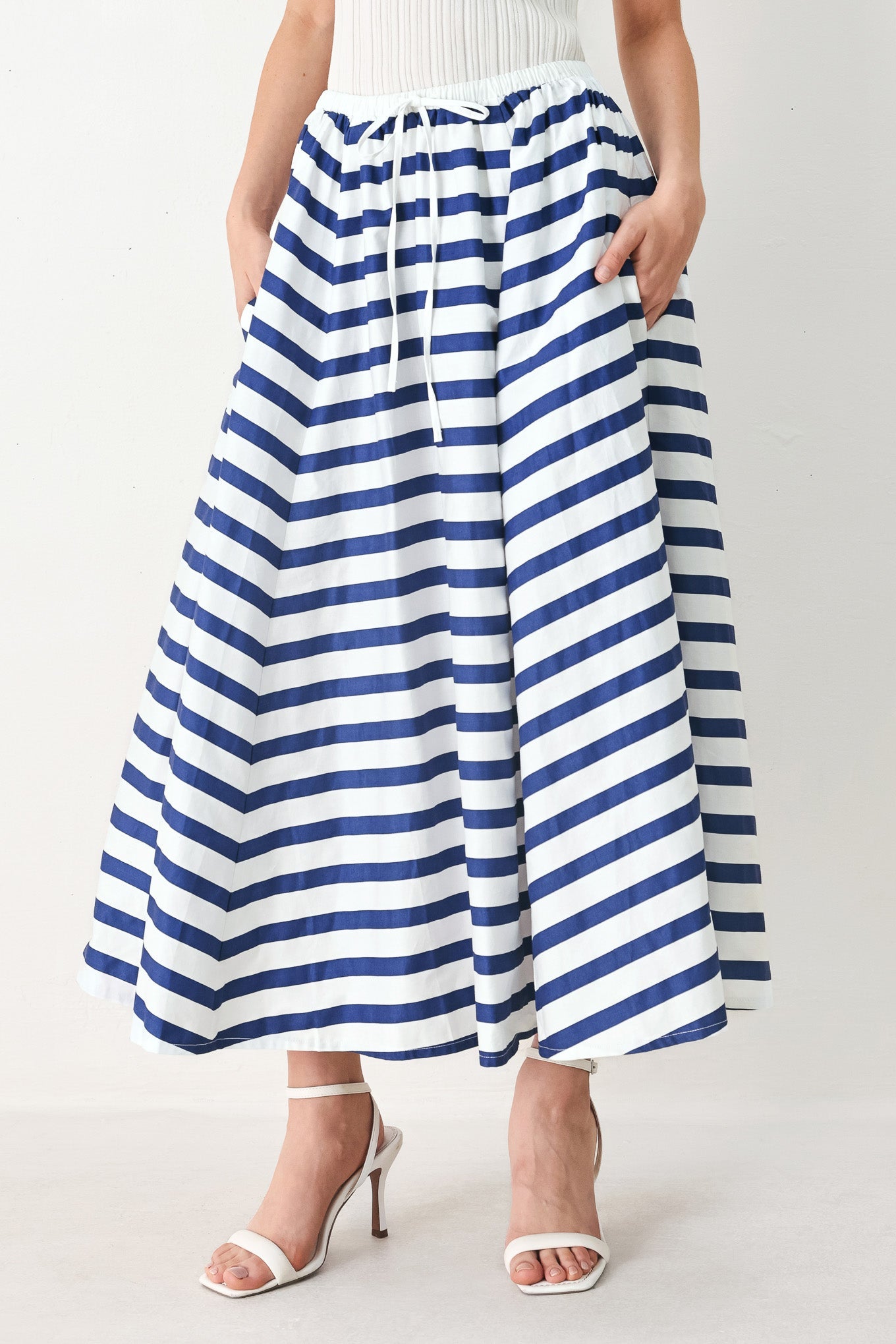 NAUTICAL NIGHTS WOVEN FULL SKIRT