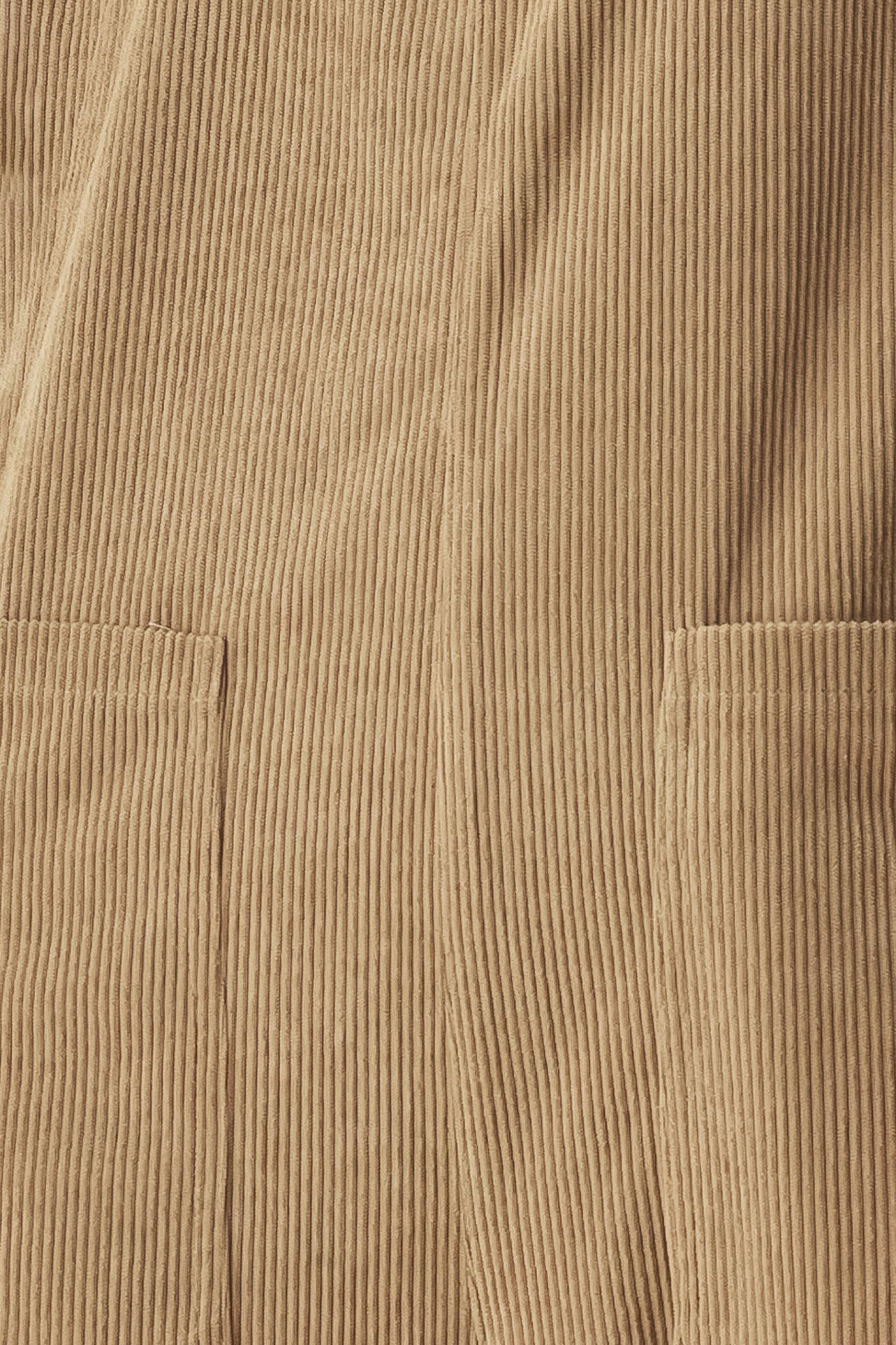 CARAMEL SLOUCHY CORDUROY JUMPSUIT