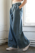 SOMEWHERE UP ABOVE DENIM PANTS