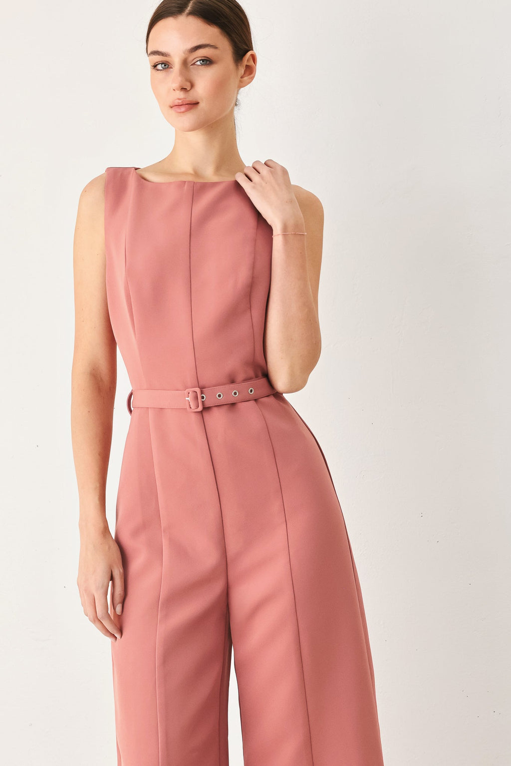 PRETTY MOMENT WOVEN JUMPSUIT