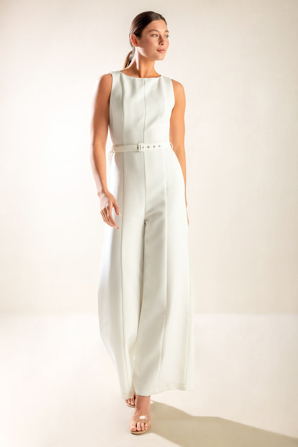 PRETTY MOMENT WOVEN JUMPSUIT