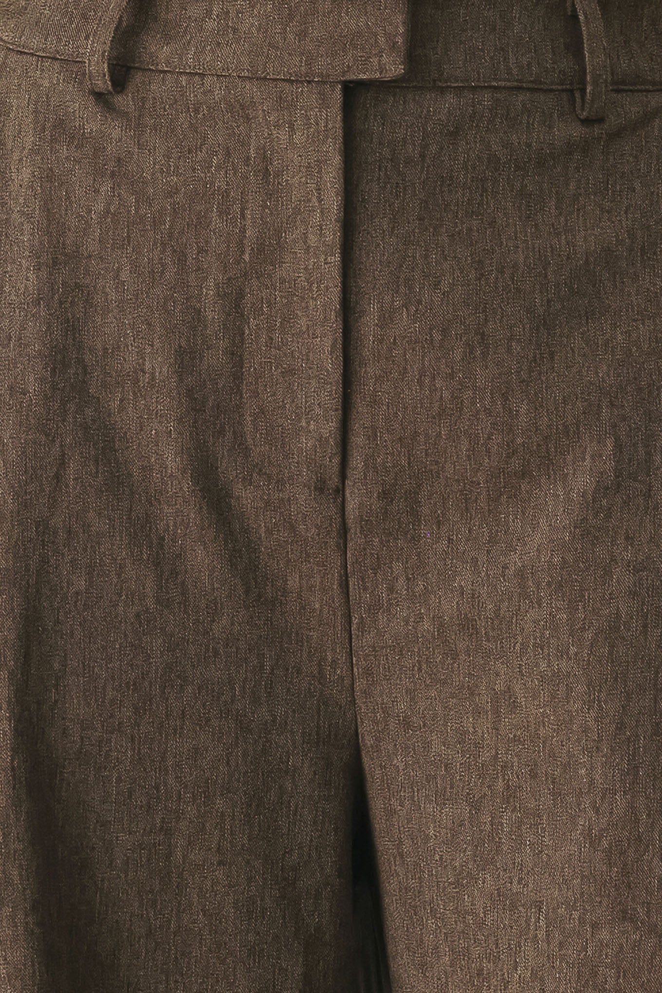 BISTRO BROWN WOVEN WIDE LEG PANT