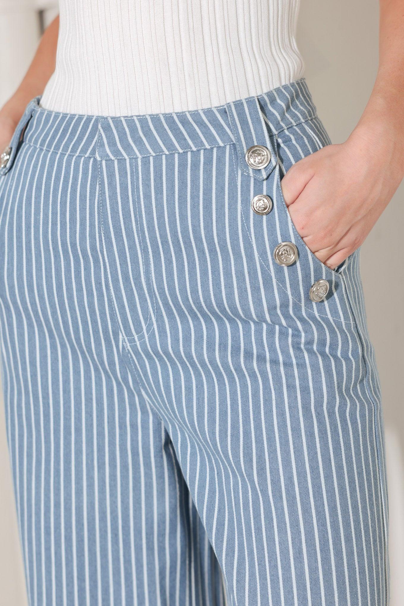 PINSTRIPE PRESTIGE WOVEN PANTS