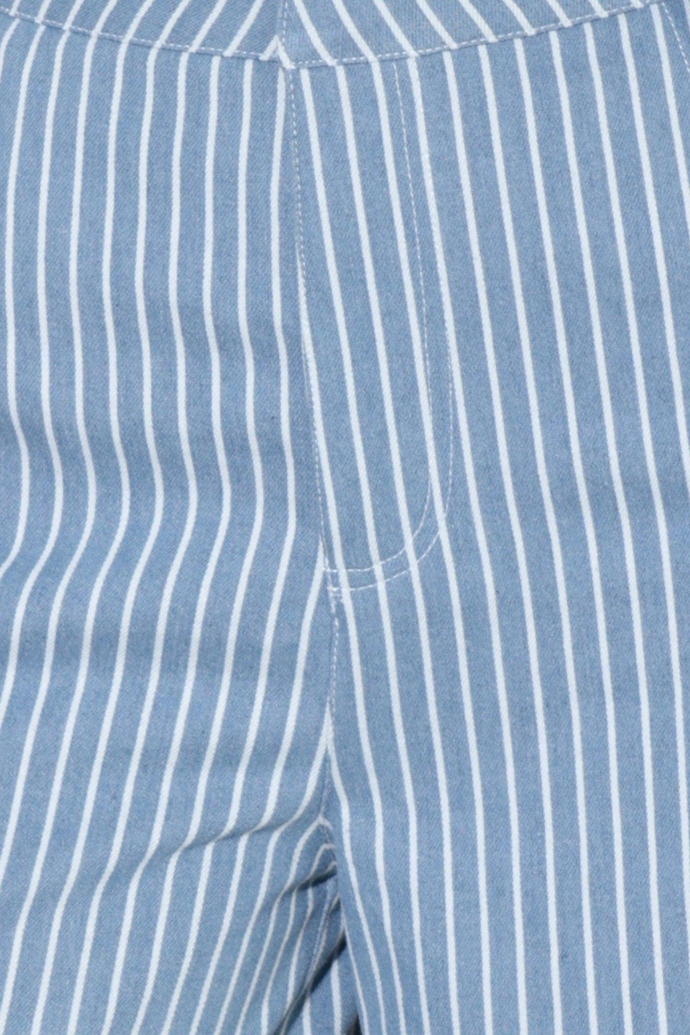 PINSTRIPE PRESTIGE WOVEN PANTS