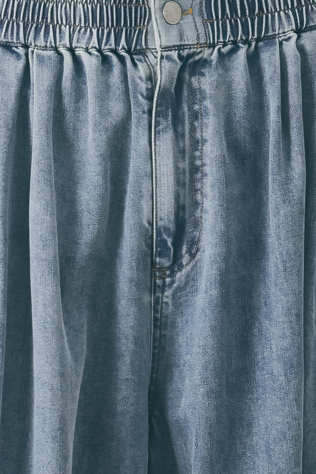 EASY VOLUME DENIM GENIE PANTS