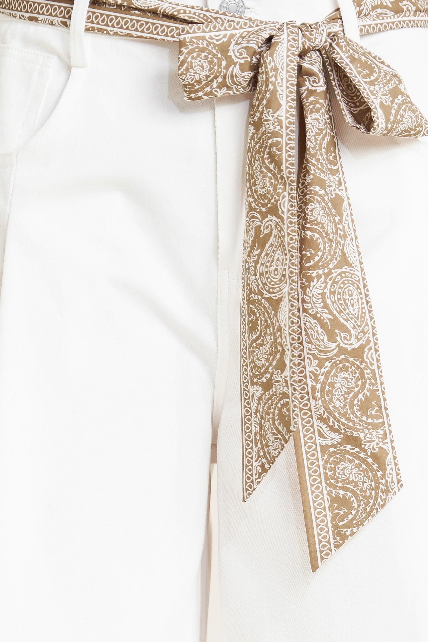 MARBELLA MOMENT WOVEN CULOTTE PANTS