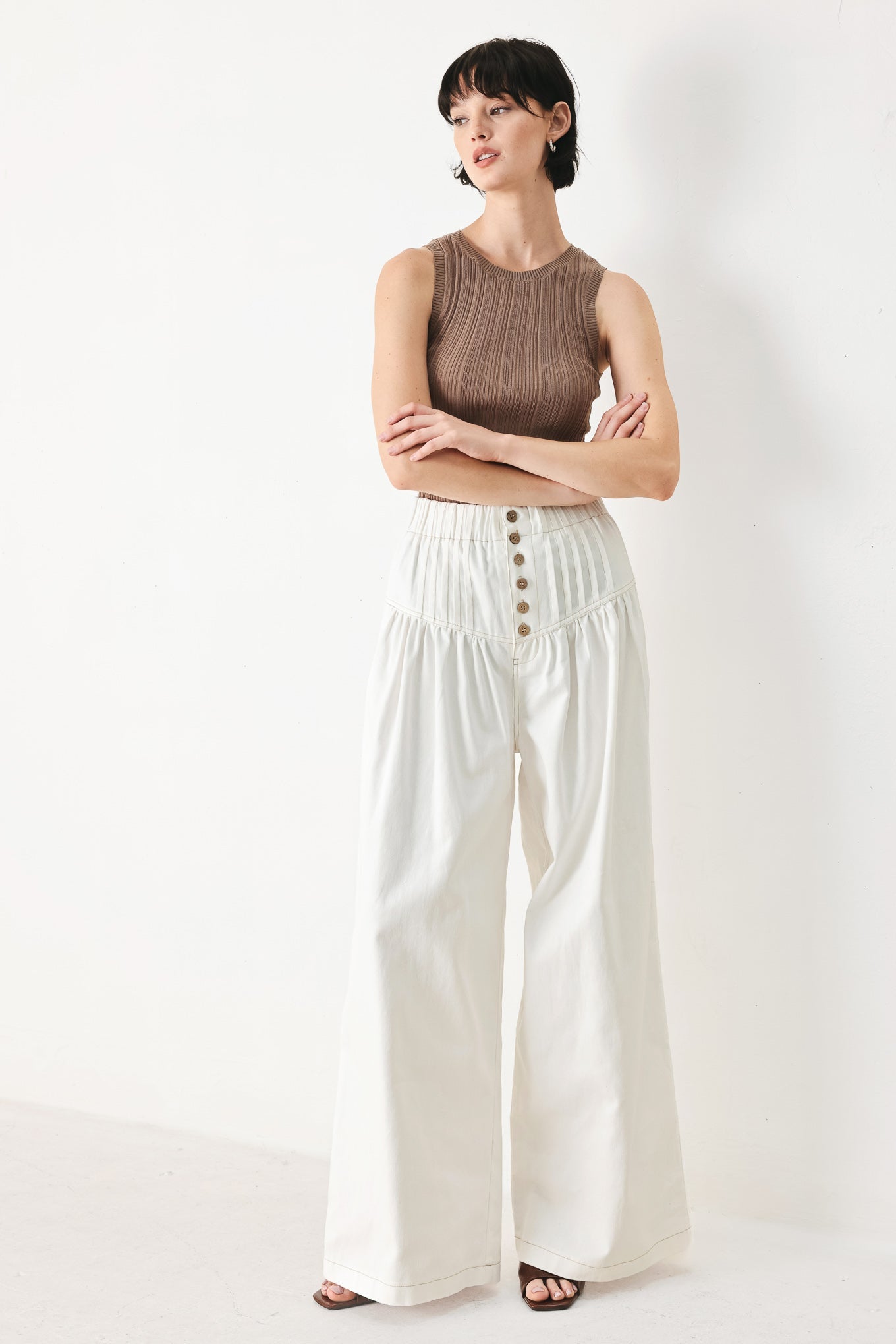 CALM ENERGY WOVEN PANTS
