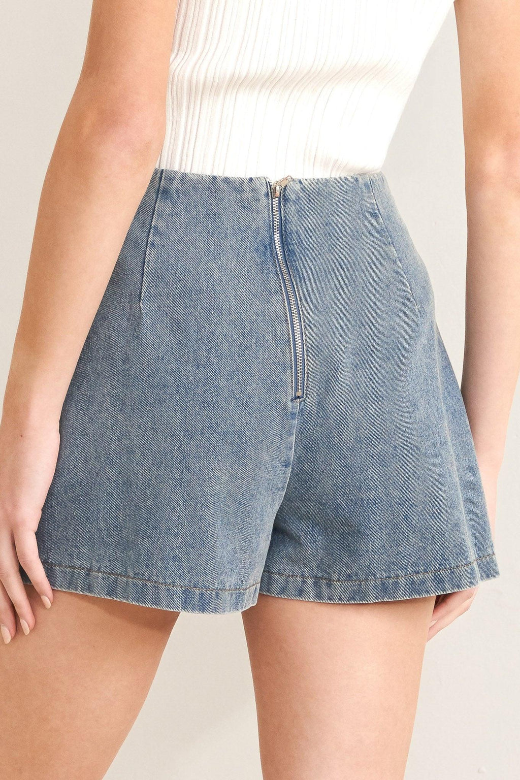 SANTA MONICA DENIM SKORT