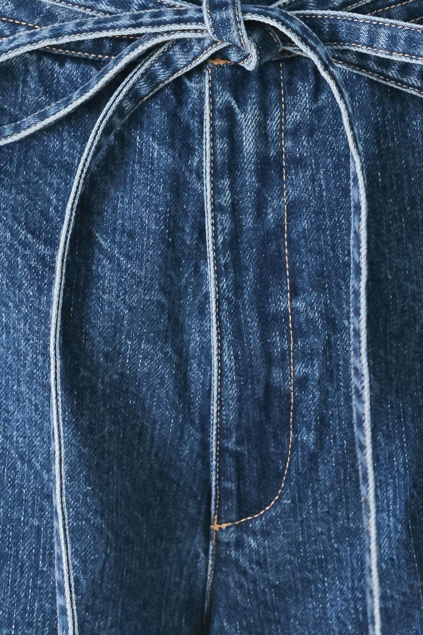 BLUE HONEY OVERSIZE DENIM PANTS