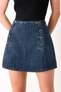 RUN THE CITY DENIM SKORT