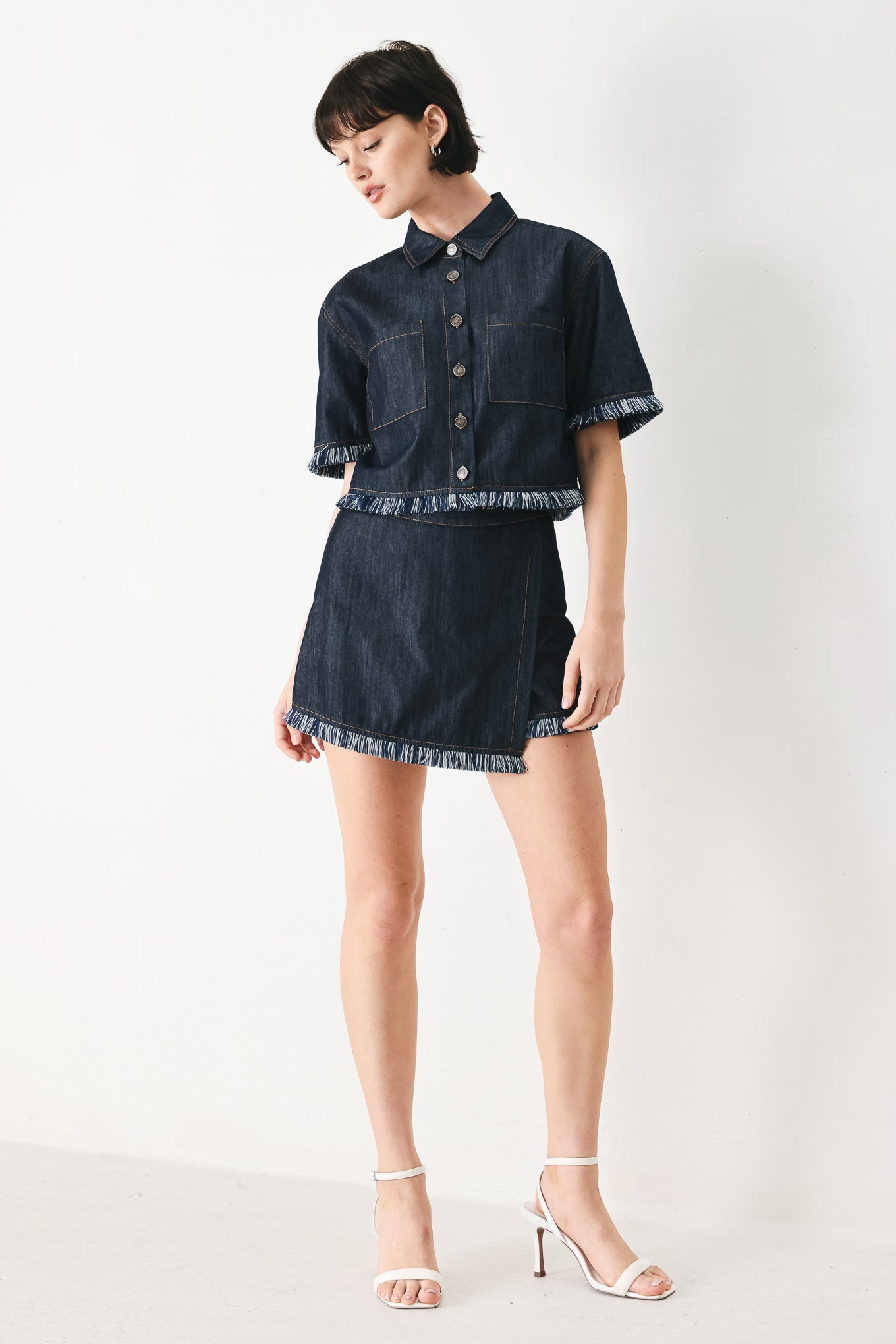 POWER SOFT WOVEN SKORT