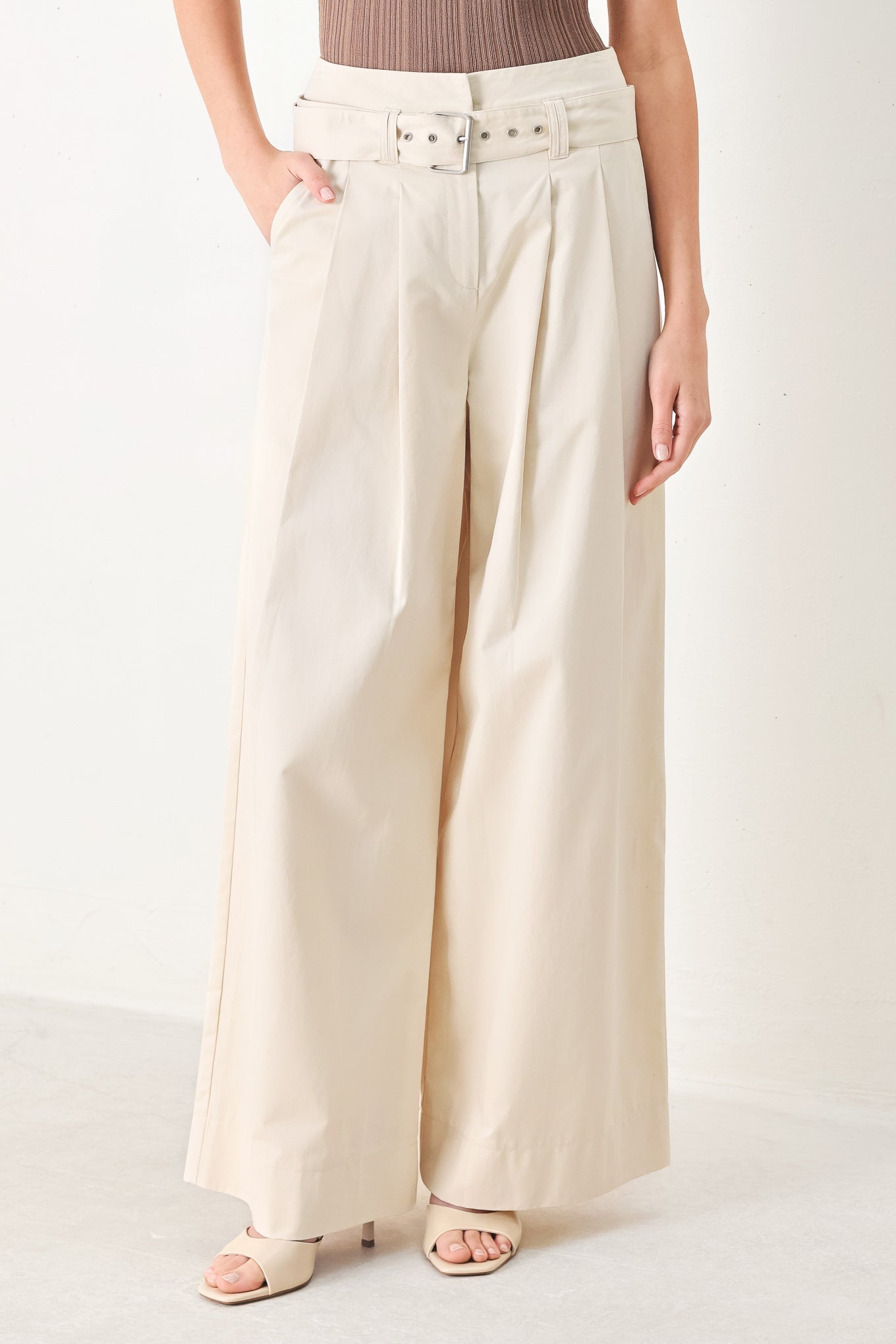 VELA WIDE WOVEN PANTS