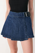 THE POWER MOVE DENIM SKORT