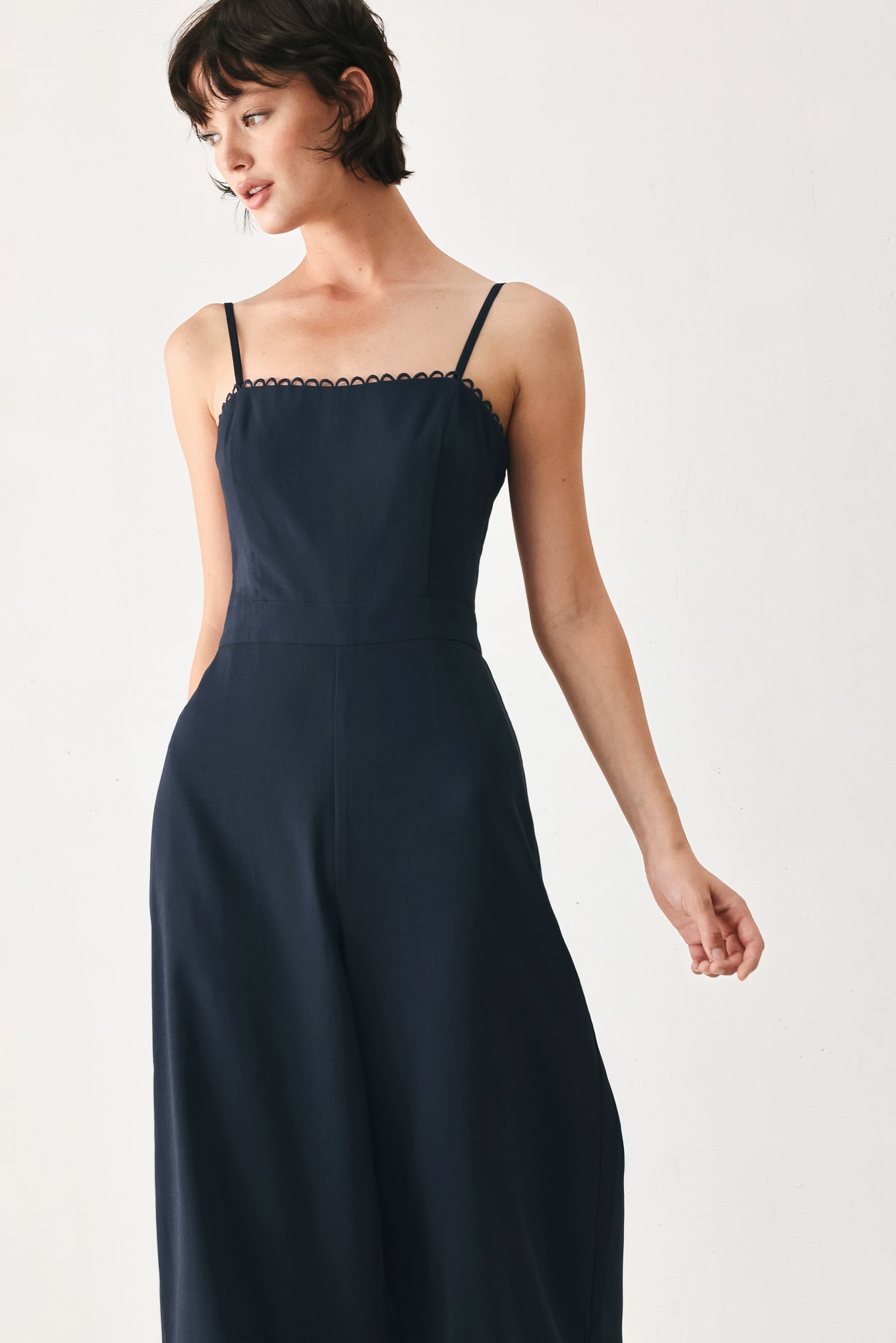 AFTER HOURS WOVEN JUMPSUIT