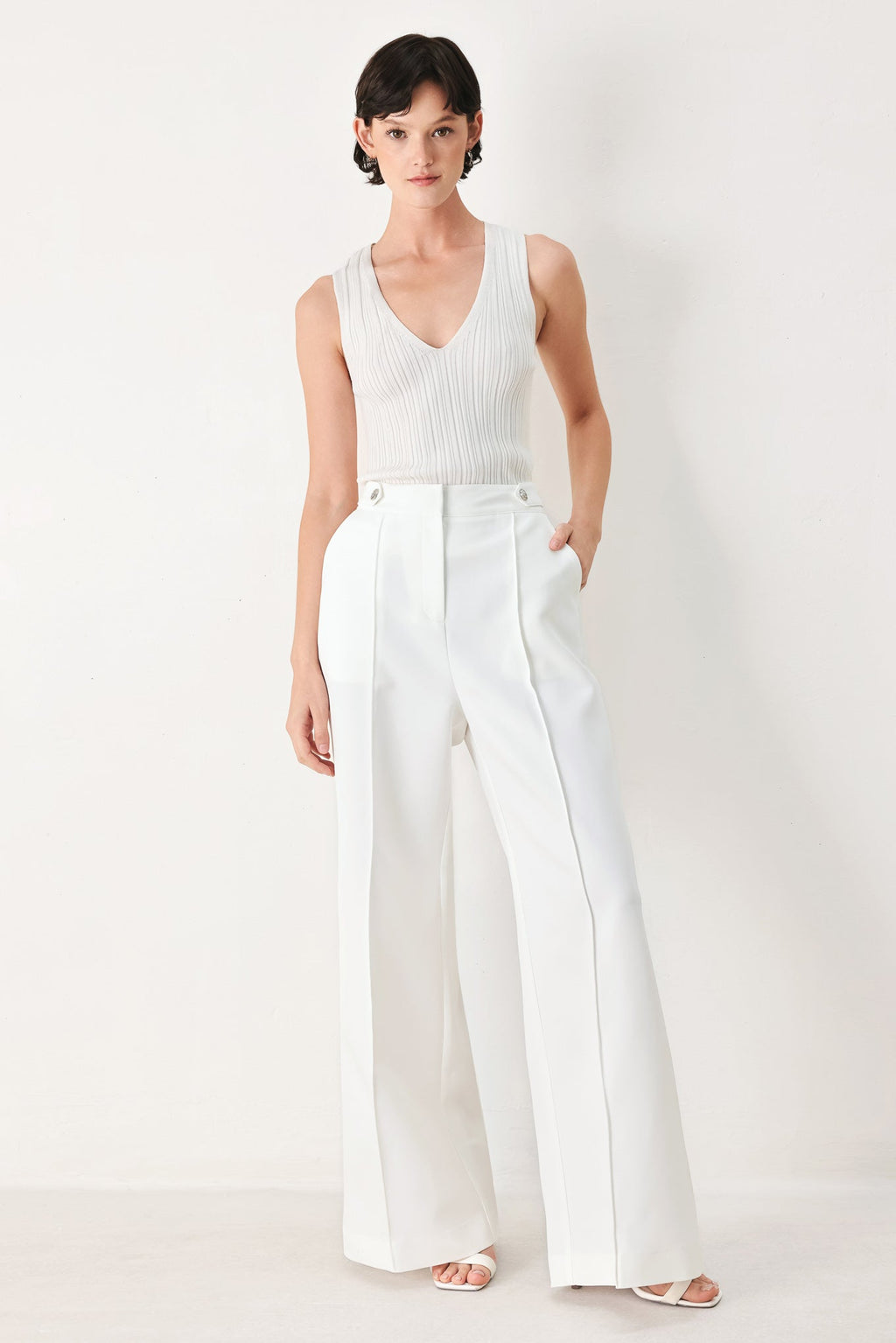 CRYSTAL BAY WOVEN WIDE LEG PANTS
