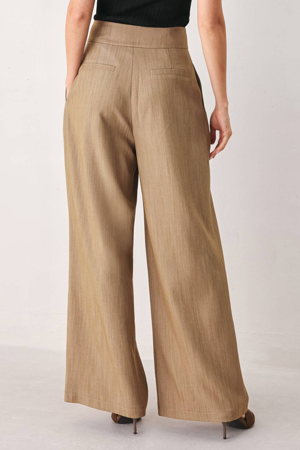 STONEWASH RELAXED WOVEN PANTS