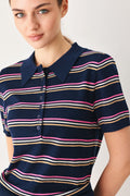 PRETTY IN PARADISE POLO TOP