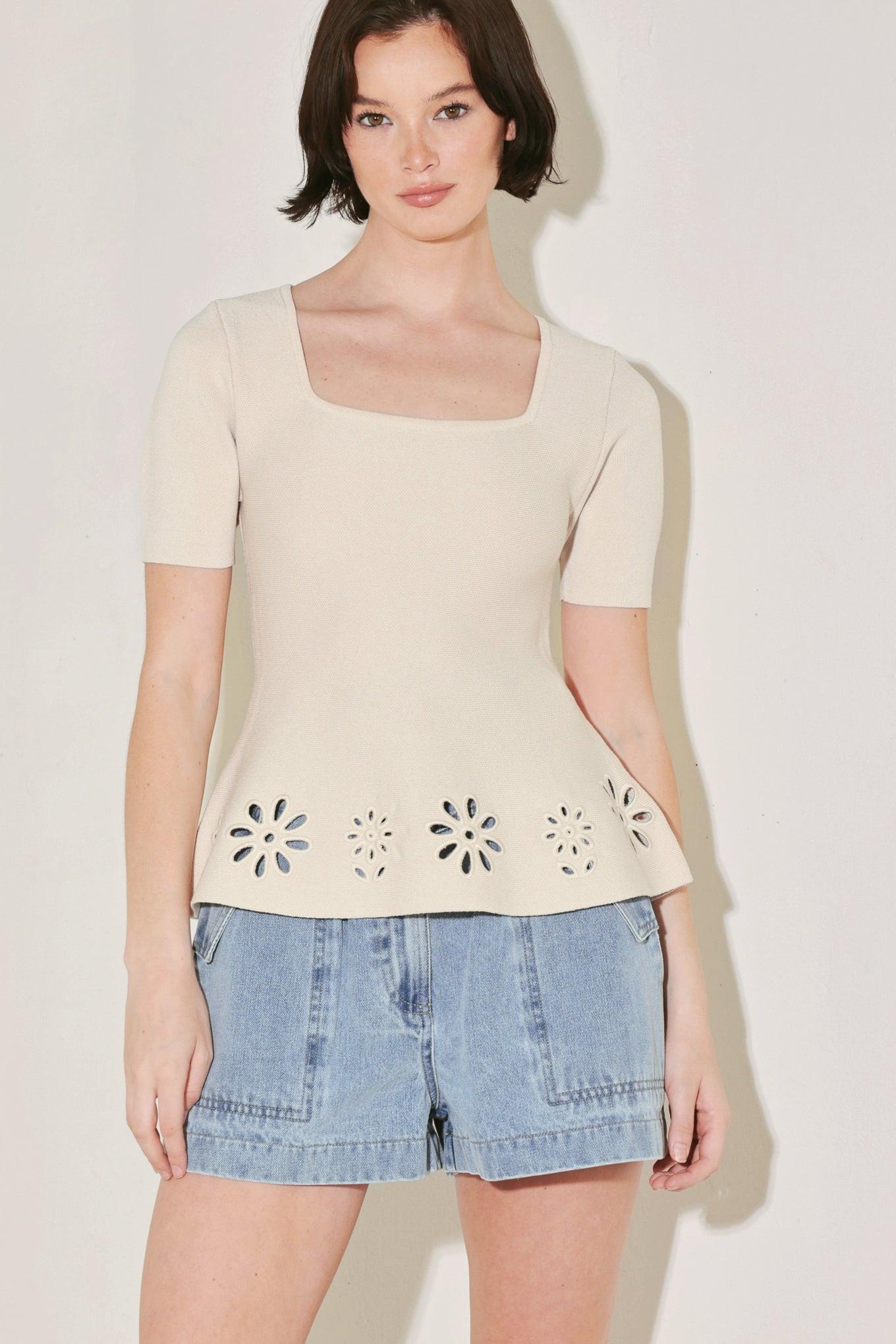 SUMMER CRUSH EDIT SWEATER KNIT TOP