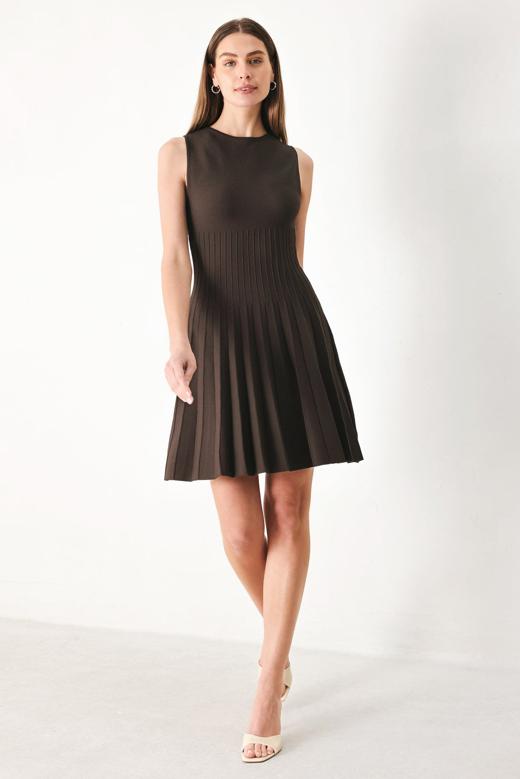 EVERYDAY LUXE SWEATER KNIT MINI DRESS