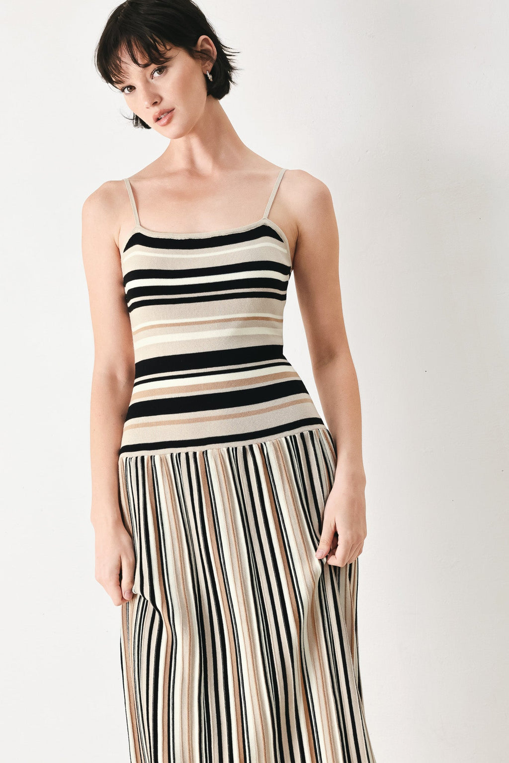 FESTIVAL FREQUENCY SWEATER KNIT MIDI DRESS