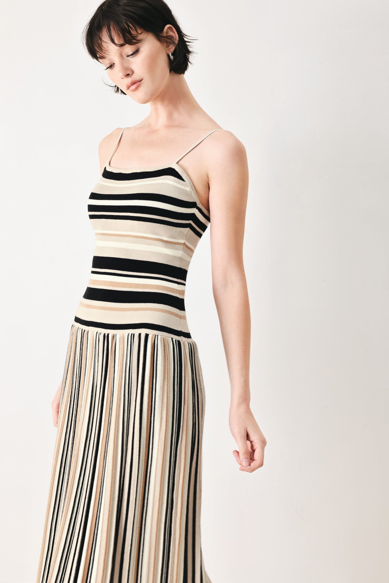 FESTIVAL FREQUENCY SWEATER KNIT MIDI DRESS