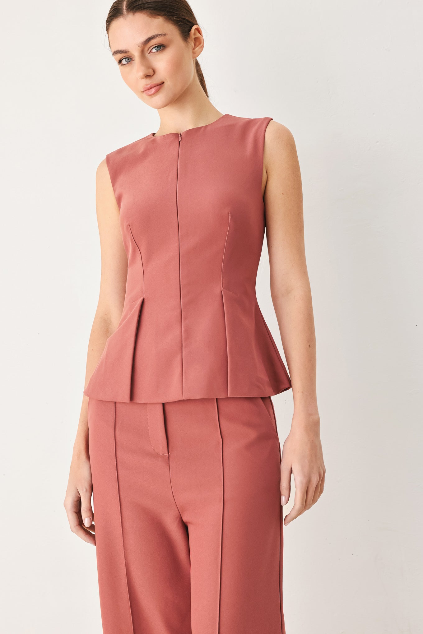 MODERN FLOW WOVEN TOP