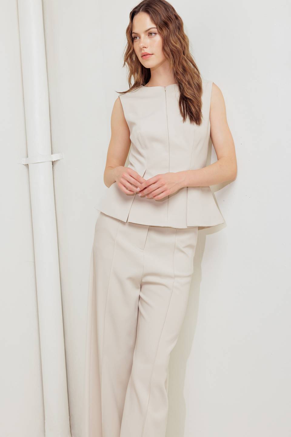 MODERN FLOW WOVEN TOP
